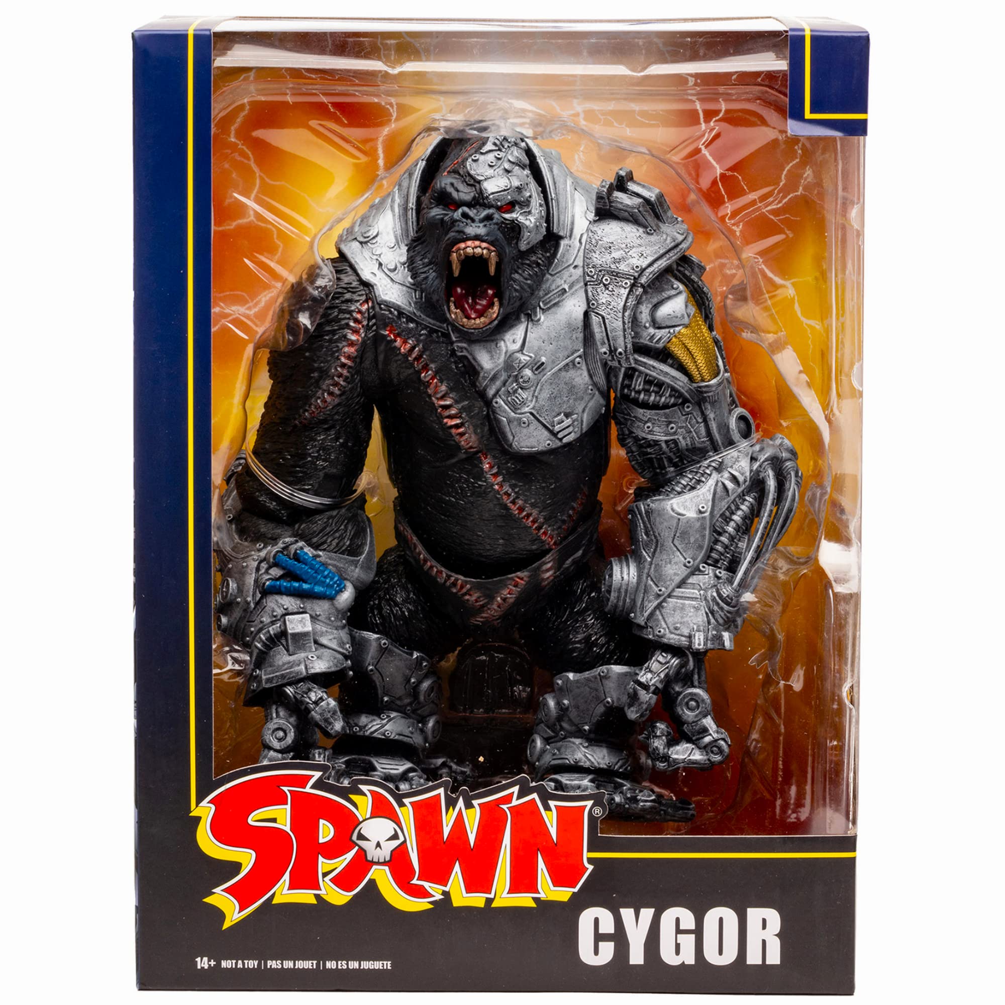 マクファーレントイズ スポーン 9インチ デラックス アクションフィギュア サイ・ゴー/McFARLANE TOYS 2021 SPAWN 9inch  Deluxe Action Figure CY-GOR マクファーレン スポーン ユニバース サイゴー ゴリラ [並行輸入品]